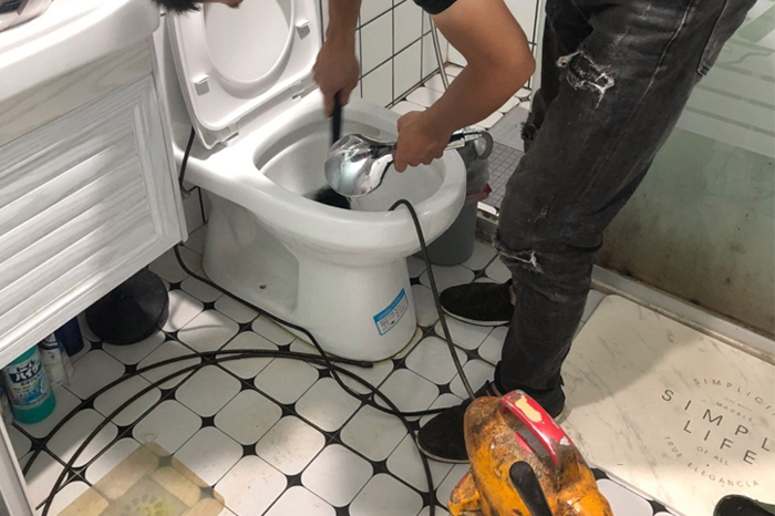 琅琊疏通下水道